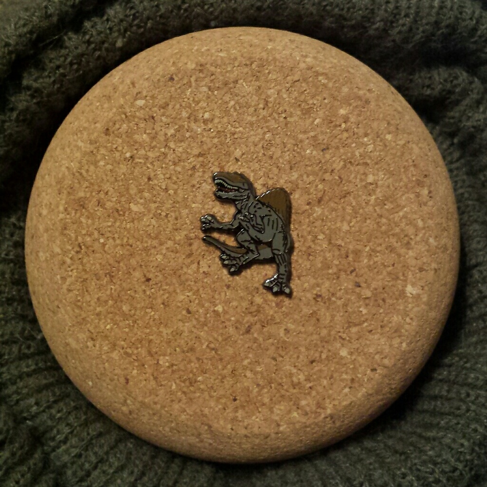 Jurassic Park dinosaur pin